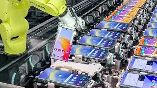 Inside a Samsung Futuristic Factory Producing Millions of SmartPhones -   Production Line
