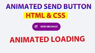 Button Loading Animation on Click Using HTML5 | CSS3