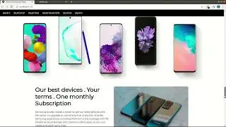 Clone Samsung Page | Angular | CSS | HTML | Javascript | Bootstrap | Web Development