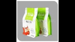 flat bottom stand up pouches,zipper bottom bag,bags with flat bottom