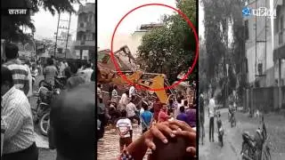 Building Collapse Caught on Camera : 3 Storey Building Collapses in 9 seconds | Exclusive Footage
