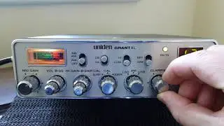 UNIDEN GRANT XL V COBRA 148GTL RECEIVE TEST PART 1