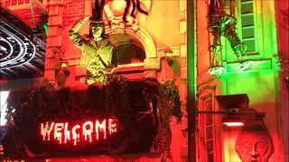 Geisterbahn Haunted Mansion Hinzen (Offride) Heide Park Halloween Nights 2020.