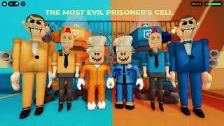 PRISONER VS POLICE PRISON RUN! Obby roblox! Gameplay Walkthrough No Death 4K