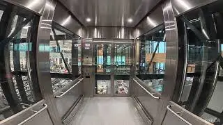 Carlingwood Mall elevator going up facing east interior 