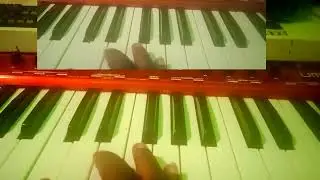 Lesson for beginners how to play on piano l'm stuck on you