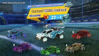 🔥Win White Octane & 5 Twinzer Designs | WEEKLY ROCKET LEAGUE GIVEAWAY 22-1 | RocketPrices