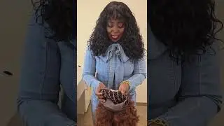 Voluminous, wavy, bang style wig designed for everyday wear & maximum confidence by Kim Kimble