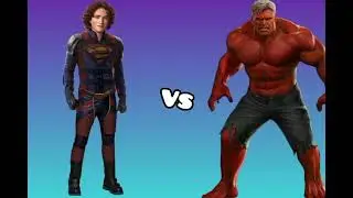 Jordan kent vs Marvel and dc  #superboy #justiceleague #avengers #dc #marvel #1vs1 #battlevideo