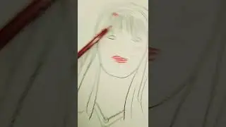 lisa blackpink drawing 💖 || colour pencil drawing || #blackpinklisa