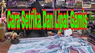 Cara Setrika Dan Lipat gamis #tutorialsetrika #tipslaundry
