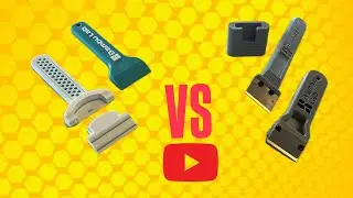 Metal vs Plastic 3D Printed Bed Scrapers &mdash; Which One Is ACTUALLY Better? 🥊😲