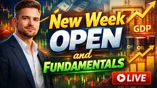New week opening & Fundamentals #crypto #btc #gold #forex #shorts #live