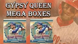 Two Very Damaged 2020 Topps Gypsy Queen Megaboxes!