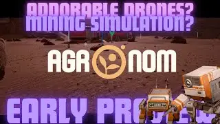 Training an Army of Drones to Build a Mining Colony on Mars in AGRONOM