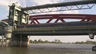 Railroad Bridge (Since 1864) Hattem - Zwolle Netherlands last phase/last trains