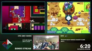 NASA2017BONUSSTREAM-DragonQuestHeroes:RocketSlime(Any%)by quoVS HotlineMiami(Any% CoOp)by cfb&cookie
