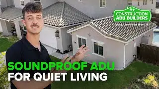 Inside a 575 SF Soundproof ADU: Two bedrooms, zero noise.