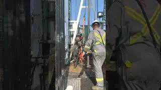 Oil and Gas Worker  on Rig