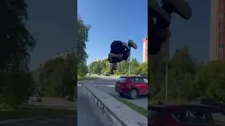 Собрал комбу под конец тренировки 🤸😎 #shorts #parkour #training #freerun #freerunning #jump