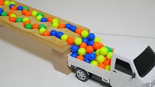 Marble Run Race ASMR #59 ☆Special HABA Slope & Transparent Train