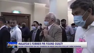 MALAYSIA'S FORMER PRIME MINISTER NAJIB RAZAK IS FOUND GUILTY IN THE 1MDB SCANDAL