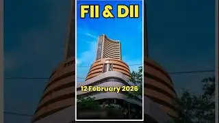 Fll/FPI AND DII Trading Activity on nse || FII AND DII BUY🟢 SELL🔴 DATA ANALYSIS ||&nbsp;#fiis&nbsp;#diis