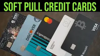 Top 10 Soft Pull Credit Cards! High Limit Approvals! (MUST WATCH!)