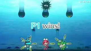 WarioWare: Get It Together!: Sly Angle 3 Player Netplay 60fps