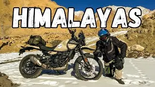 This Is Crazy Riding A Royal Enfield Himalayan 450 In Winter In The Himalayas