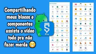 Novos Blocos e Componentes para sketchware saiba como adicionar.
