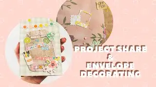 flipbook project share & envelope decoration | emilyletters