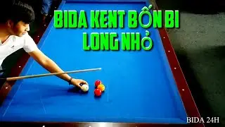 Bida kent bốn bi LONG NHỎ 2016 | Bida