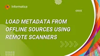 How to Load Metadata from Offline Sources using Remote Scanners in EDC