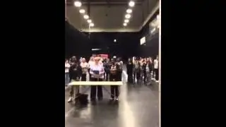 Coventry count, the first ballot boxes arrivel