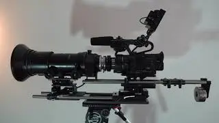 JVC GY-LS300 CAMCORDER and a NIKON HI-SPEED BROADCAST TYPE ZOOM LENS