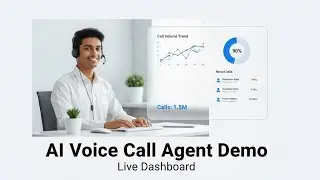 This AI Voice Agent Can Handle 100+ Calls Daily | Live Dashboard Demo