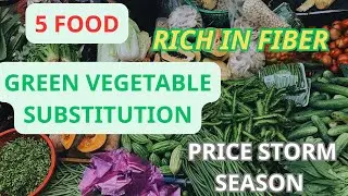 5 High-Fiber Foods to Replace Green Vegetables During Price Surge