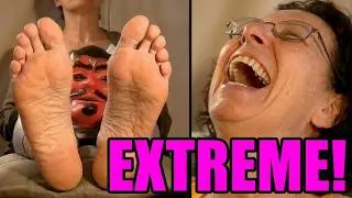 shoeplay feet - feet tickling on table