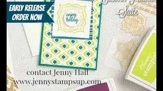 Eastern Palace Suite from Stampin Up with Jenny Hall