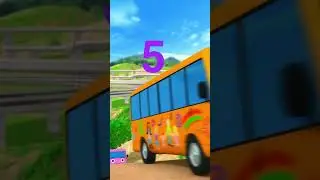 Let&rsquo;s Count 10 Little Buses &ndash; Vroom Vroom! 🚍🔟 #Counting #Learning #KidsSong
