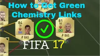 HOW TO GET GREEN CHEMISTRY LINKS IN FIFA 17|Manager Tasks