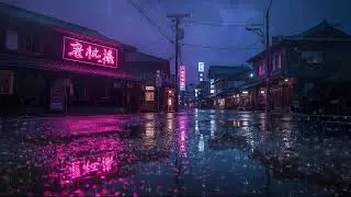 Night Rain Ambience 🌙 Lofi Beats for Focus, Relax & Quiet Moments #30