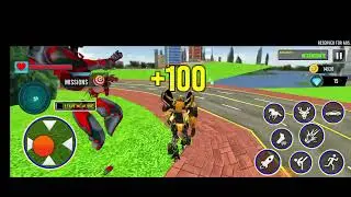 Deer Robot Car Game - Robot Game 3D