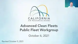 Virtual Workgroup to Discuss the Public Fleet Requirements of the Advanced Clean Fleets Regulation