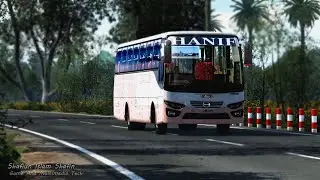 Unskilled 1J Bus Driver VS Narrow BD Highway | GMT BD MAP V3 Beta 4