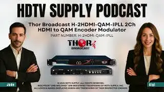Thor Broadcast H-2HDMI-QAM-IPLL 2Ch HDMI to QAM Encoder Modulator