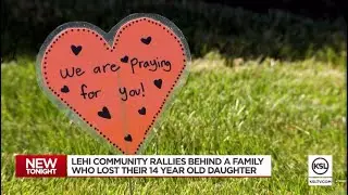 Lehi community rallies around family after tragic loss of 14-year-old