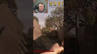 учимся стрелять с лука HUNT😜 #huntshowdown #Knyazvitaliy #gaming #хантшоудаун #shorts