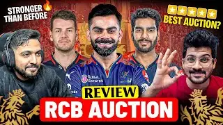 RCB IPL 2026 Auction Review 🔥 | Best Playing XI & Final Team Rating 🤔
